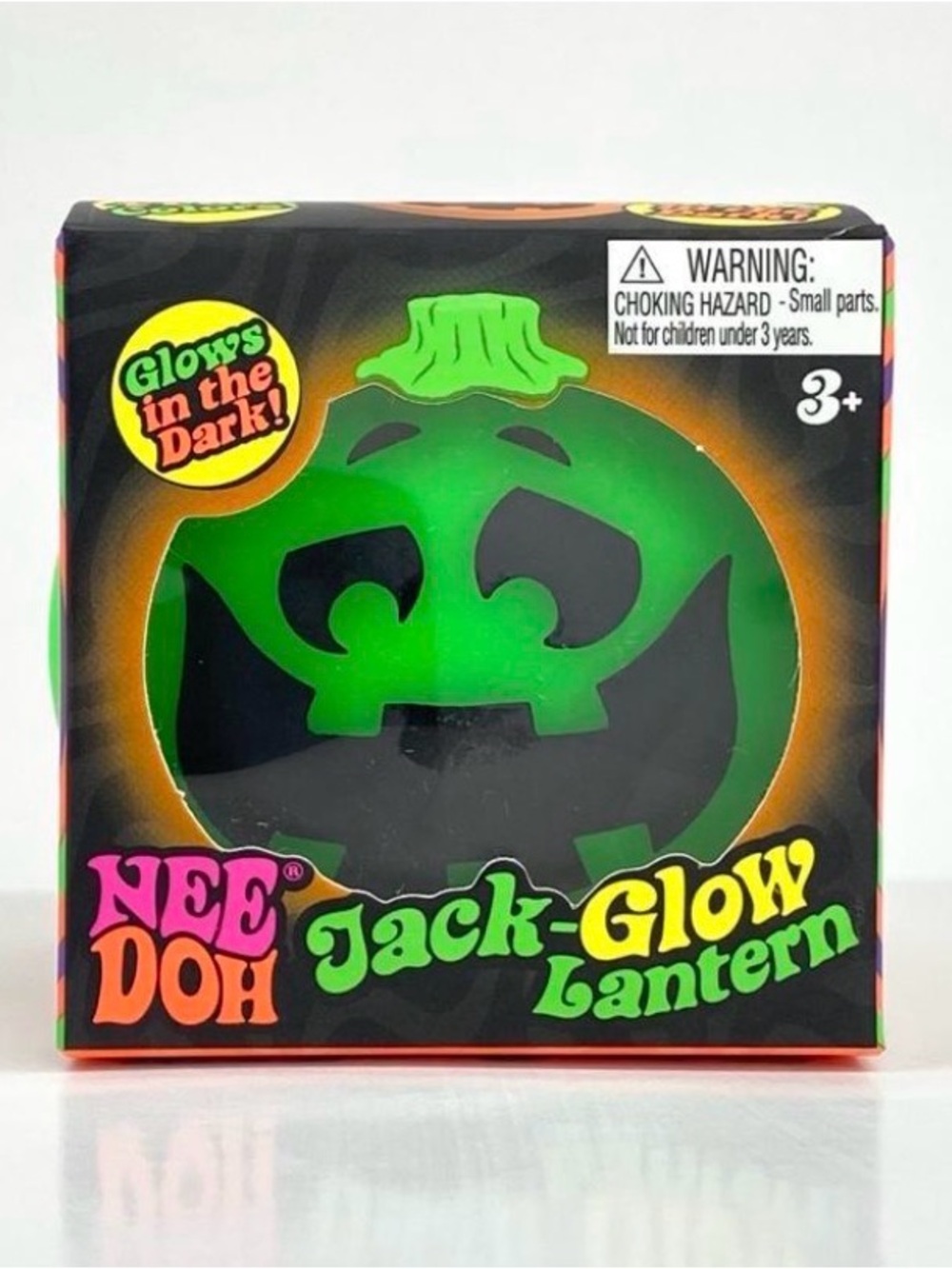 Green Needoh Jack Glow Lantern squishy pumpkin